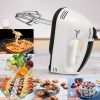 خلاط متعدد الوظائف صغير 7 سرعات خلاط طعام كهربائي يده Frother مضرب بيض التلقائي كريم الغذاء كعكة الخبز العجين مزيج
