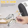 ⁦خلاط متعدد الوظائف صغير 7 سرعات خلاط طعام كهربائي يده Frother مضرب بيض التلقائي كريم الغذاء كعكة الخبز العجين مزيج⁩ - الصورة ⁦5⁩