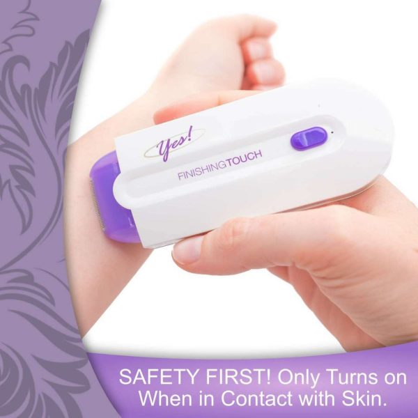 Finishing Touch USB المحمولة قابلة للشحن لنزع الشعر للنساء لينة أداة الحلاقة الروتاري - Image 2