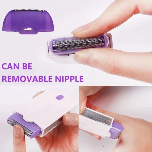 Finishing Touch USB المحمولة قابلة للشحن لنزع الشعر للنساء لينة أداة الحلاقة الروتاري - Image 5